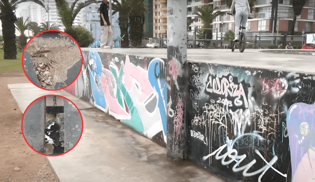 Deportistas denunciaron que anteriormente infraestructura ocasionó algunos accidentes. Foto: Composición LR/24 Horas Deportistas denunciaron que anteriormente infraestructura ocasionó algunos accidentes. Foto: Composición LR/24 Horas