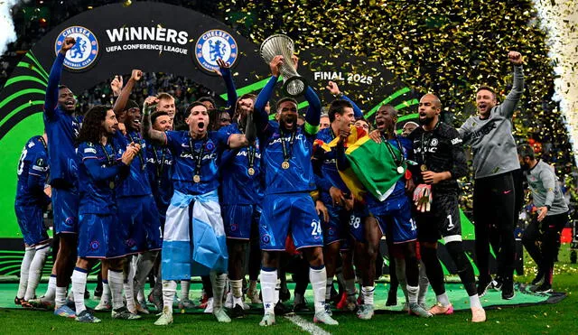 Chelsea se coronó con el título de la Conference League tras vencer al Real Betis. Foto: Chelsea Chelsea se coronó con el título de la Conference League tras vencer al Real Betis. Foto: Chelsea