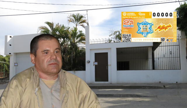 La Lotería Nacional de México sorteó una mansión de El Chapo Guzmán en Culiacán. La Lotería Nacional de México sorteó una mansión de El Chapo Guzmán en Culiacán.