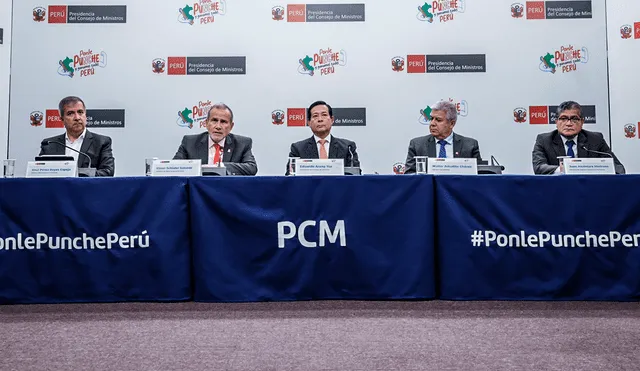 Nueva ley de control de contenido beneficia a 9 ministerios. Foto: PCM Nueva ley de control de contenido beneficia a 9 ministerios. Foto: PCM