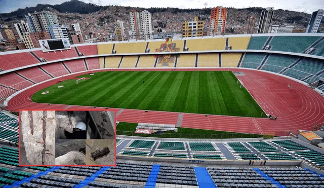 El estadio Hernando Siles es el recinto deportivo más emblemático del país altiplánico. Foto: composición LR/EL DÍA - Noticias de Bolivia para el mundo/Red Uno El estadio Hernando Siles es el recinto deportivo más emblemático del país altiplánico. Foto: composición LR/EL DÍA - Noticias de Bolivia para el mundo/Red Uno