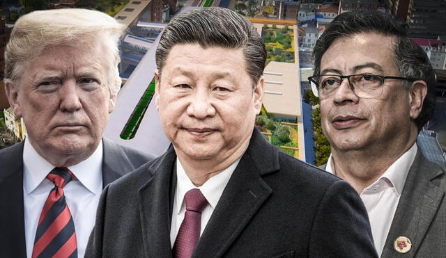 China ofrece a Colombia un préstamo de hasta US$35.000 millones para proyectos de infraestructura, en respuesta a la posible restricción de Trump. Foto: composición LR/AFP China ofrece a Colombia un préstamo de hasta US$35.000 millones para proyectos de infraestructura, en respuesta a la posible restricción de Trump. Foto: composición LR/AFP