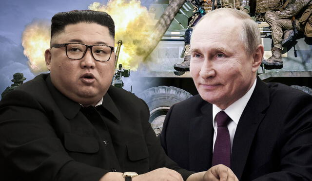 Un nuevo informe del Multilateral Sanctions Monitoring Team revela que Corea del Norte envió más de 14.000 soldados y armamento a Rusia desde el inicio de la guerra en Ucrania. Foto: composición LR/AFP Un nuevo informe del Multilateral Sanctions Monitoring Team revela que Corea del Norte envió más de 14.000 soldados y armamento a Rusia desde el inicio de la guerra en Ucrania. Foto: composición LR/AFP