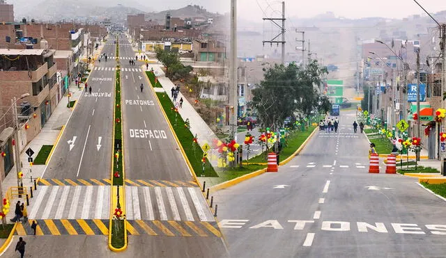Inauguración de la avenida Mario Vargas Llosa en Lima Este Inauguración de la avenida Mario Vargas Llosa en Lima Este