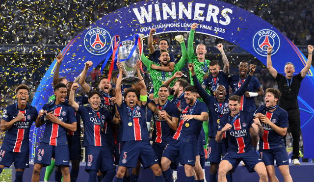 PSG conquistó su primera Champions League. PSG conquistó su primera Champions League.
