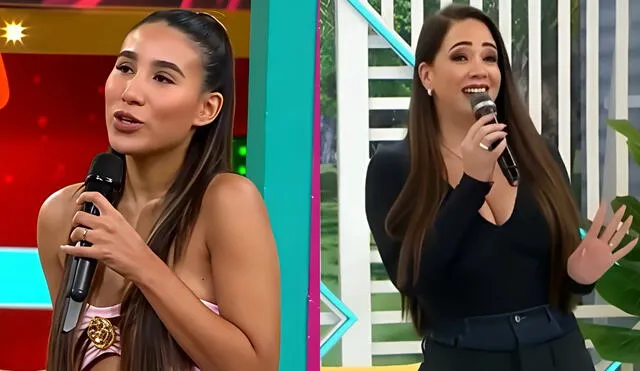 Samahara Lobatón estuvo en 'El reventonazo' hablando de su embarazo y su madre Melissa Klug. Foto: Composición LR/difusión Samahara Lobatón estuvo en 'El reventonazo' hablando de su embarazo y su madre Melissa Klug. Foto: Composición LR/difusión