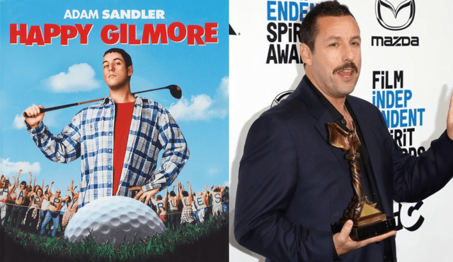 La icónica comedia 'Happy Gilmore' tendrá su secuela en Netflix. Foto: Composición LR/ EFE La icónica comedia 'Happy Gilmore' tendrá su secuela en Netflix. Foto: Composición LR/ EFE