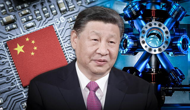 China avanza en su plan de metrología 2030, con énfasis en tecnología cuántica y semiconductores. Foto: composición LR/AFP/INVDES/Shutterstock China avanza en su plan de metrología 2030, con énfasis en tecnología cuántica y semiconductores. Foto: composición LR/AFP/INVDES/Shutterstock