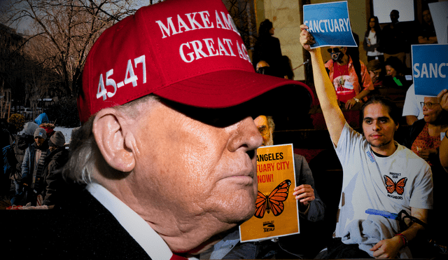 A pesar de las amenazas de Donald Trump, las ciudades santuario siguen protegiendo a los inmigrantes de las deportaciones masivas. Foto: composición LR A pesar de las amenazas de Donald Trump, las ciudades santuario siguen protegiendo a los inmigrantes de las deportaciones masivas. Foto: composición LR
