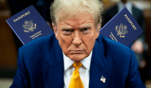 Medida de Donald Trump complica la renovación de pasaportes en Estados Unidos. Medida de Donald Trump complica la renovación de pasaportes en Estados Unidos.