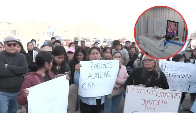 Padres exigen justicia tras la muerte de un niño en Manchay. Foto: composición LR / captura Panamericana