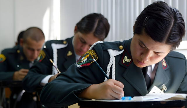 Los candidatos deberán atravesar por siete evaluaciones. Foto: PNP