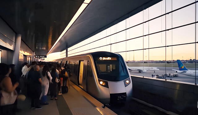 Chile impulsa su conectividad con la nueva Línea A del Metro de Santiago, que unirá la capital con el Aeropuerto Arturo Merino Benítez en solo 7 minutos para 2032. Foto: captura @GabrielBoric/X Chile impulsa su conectividad con la nueva Línea A del Metro de Santiago, que unirá la capital con el Aeropuerto Arturo Merino Benítez en solo 7 minutos para 2032. Foto: captura @GabrielBoric/X