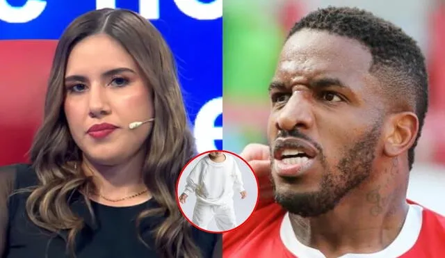 Darinka Ramírez reveló que Jefferson Farfán le cobró los S/18.000 tras denunciarlo. Foto: Composición LR/difusión