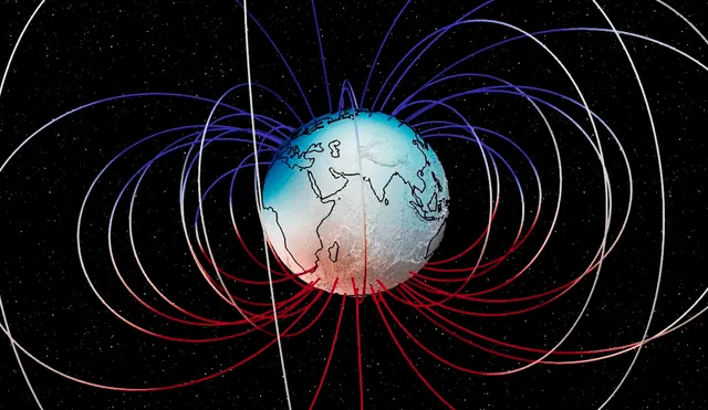 La Agencia Espacial Europea mapeó los cambios del campo magnético de la Tierra y la compiló en un único sonido. Foto: ESA La Agencia Espacial Europea mapeó los cambios del campo magnético de la Tierra y la compiló en un único sonido. Foto: ESA