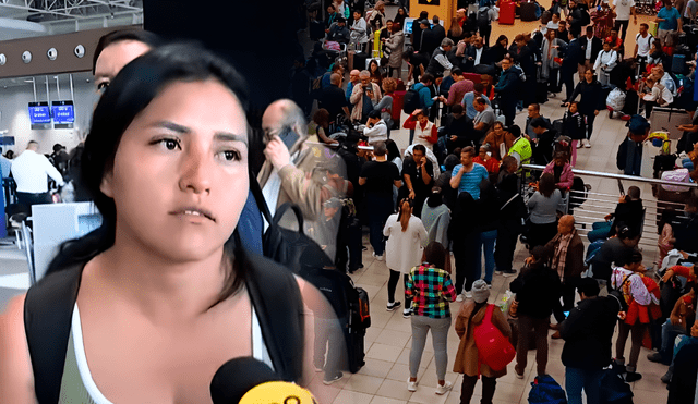 La joven peruana indicó que aerolínea no reconocería sus días varados en Lima, tras cancelación de vuelo. Foto: composición LR/RPP La joven peruana indicó que aerolínea no reconocería sus días varados en Lima, tras cancelación de vuelo. Foto: composición LR/RPP
