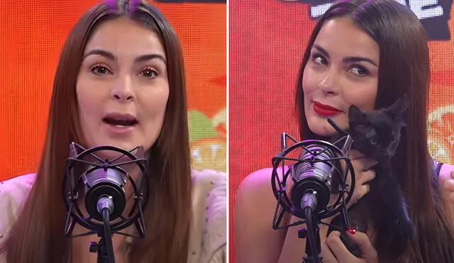 Laura Spoya junto a su gato Eugenio, su nueva compañía tras el divorcio con Brian Rullan. Foto: composición LR/ Habla Good/ YouTube Laura Spoya junto a su gato Eugenio, su nueva compañía tras el divorcio con Brian Rullan. Foto: composición LR/ Habla Good/ YouTube