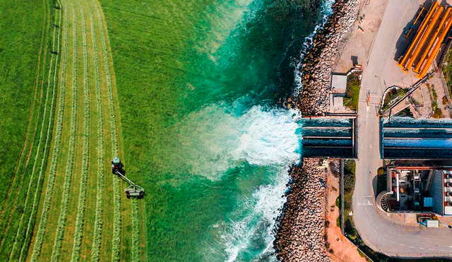 Israel produce más del 80% de su agua potable mediante desalinización, según datos de la Autoridad del Agua de Israel. Foto: Composición LR/Endémico/Pexel. Israel produce más del 80% de su agua potable mediante desalinización, según datos de la Autoridad del Agua de Israel. Foto: Composición LR/Endémico/Pexel.