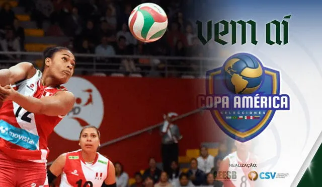 Perú participará de la Copa América de Vóley 2025. Composición: Lr/FPV Perú participará de la Copa América de Vóley 2025. Composición: Lr/FPV