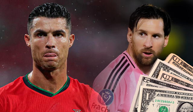 Cristiano Ronaldo lidera la lista por tercer año consecutivo, con ingresos totales de US$275 millones. Cristiano Ronaldo lidera la lista por tercer año consecutivo, con ingresos totales de US$275 millones.