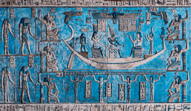 Los investigadores han descubierto una manera de reproducir el azul egipcio, el pigmento sintético más antiguo. Foto: IStock Los investigadores han descubierto una manera de reproducir el azul egipcio, el pigmento sintético más antiguo. Foto: IStock
