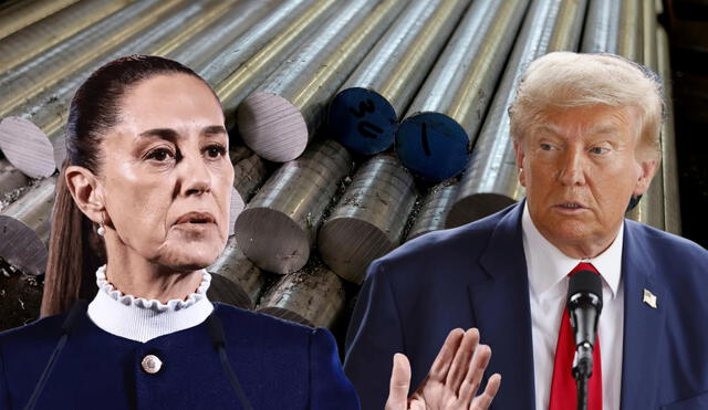 Claudia Sheinbaum, presidenta de México, respondió a la medida de Trump.