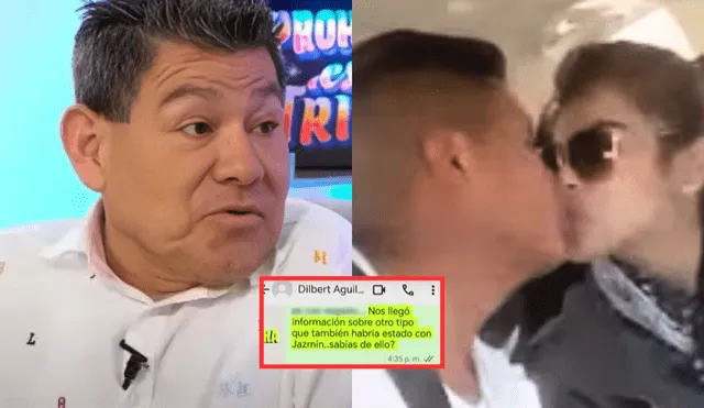 Dilbert Aguilar y Jhazmín Gutarra tienen una hija Dilbert Aguilar y Jhazmín Gutarra tienen una hija