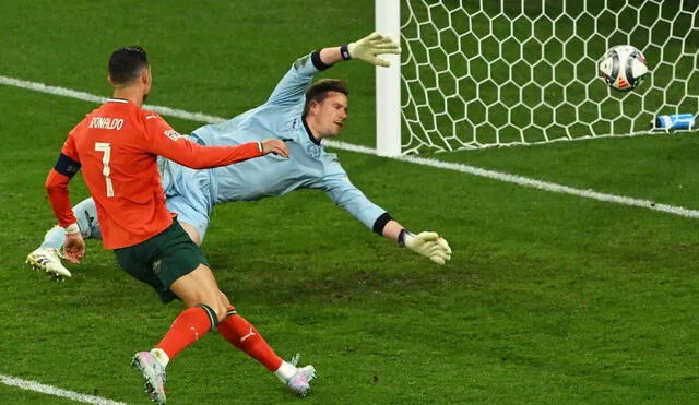 Cristiano Ronaldo se acerca a los 1.000 goles, tras remontada ante Alemania. Foto: ESPN
