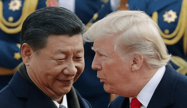 Donald Trump y Xi Jinping mantuvieron este jueves una conversación telefónica. Foto: EFE