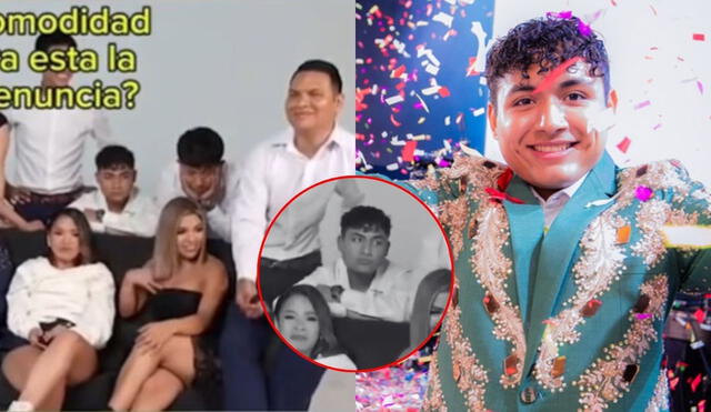 TikToker expone video de un supuesto hostigamiento a Héctor Boza por parte de sus compañeros de La Bella Luz. Foto: Composición LR/TikTok/Difusión TikToker expone video de un supuesto hostigamiento a Héctor Boza por parte de sus compañeros de La Bella Luz. Foto: Composición LR/TikTok/Difusión