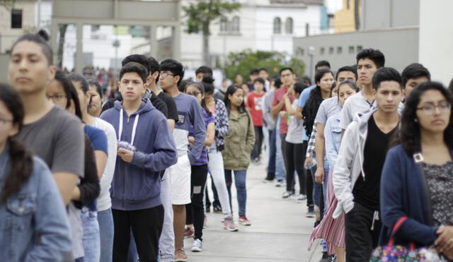 El salario promedio pretendido más alto se registró en abril, según Bumeran. Foto: Andina El salario promedio pretendido más alto se registró en abril, según Bumeran. Foto: Andina