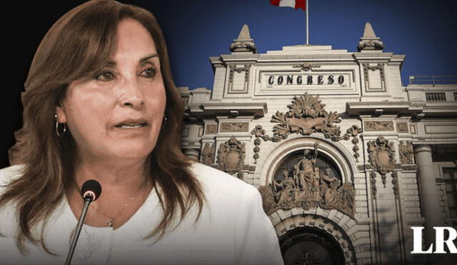 Dina Boluarte viajará a Francia con aval del Congreso de la República | Composición: LR. Dina Boluarte viajará a Francia con aval del Congreso de la República | Composición: LR.