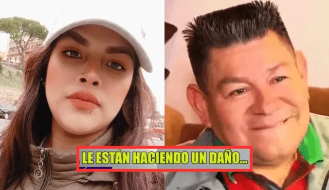 Jhazmín Gutarra y Dilbert Aguilar tienen una hija juntos