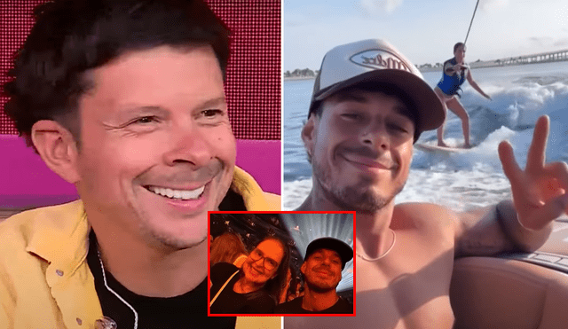 Mario Hart afirma que Hugo García está ilusionado con Isabella Ladera. Foto: Composición LR/captura América TV Mario Hart afirma que Hugo García está ilusionado con Isabella Ladera. Foto: Composición LR/captura América TV