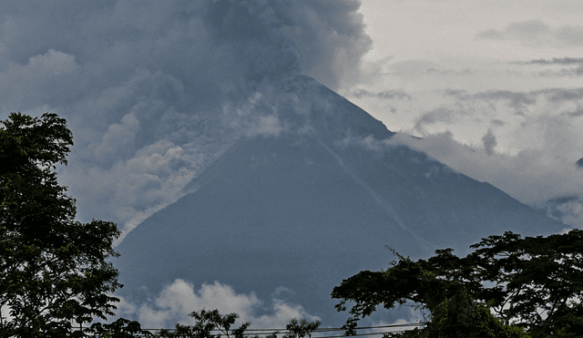 En los últimos años se han producido varias evacuaciones masivas de este tipo debido a la erupción del volcán Fuego. Foto: AFP En los últimos años se han producido varias evacuaciones masivas de este tipo debido a la erupción del volcán Fuego. Foto: AFP