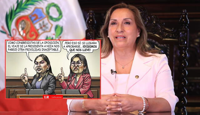 Dina Boluarte irá a Francia con la autorización del Congreso. Foto: composición LR