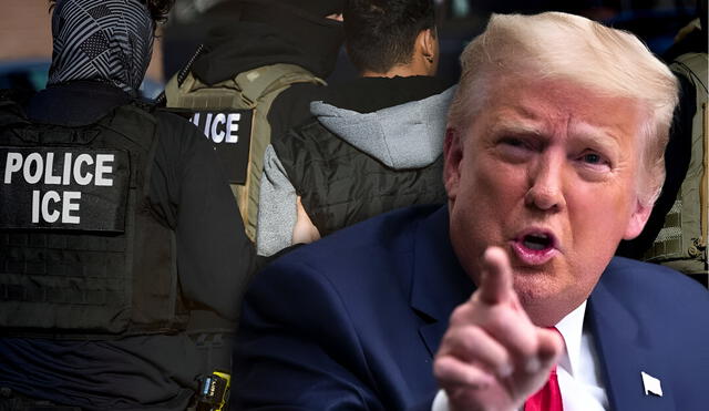 En la era de Donald Trump, los arrestos de ICE superaron las 100.000, con un notable aumento en los operativos migratorios en todo EE. UU. En la era de Donald Trump, los arrestos de ICE superaron las 100.000, con un notable aumento en los operativos migratorios en todo EE. UU.