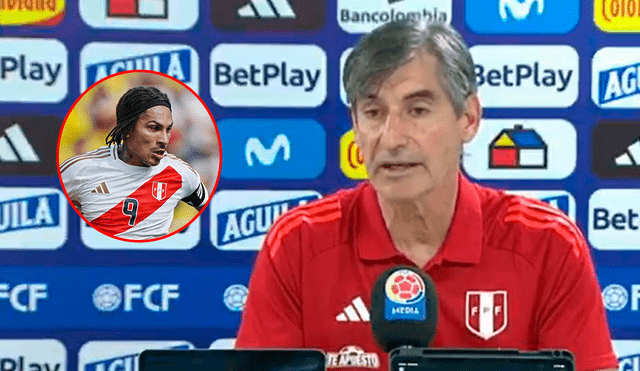 Paolo Guerrero fue sustituido por Luis Ramos en el Perú vs Colombia. Foto: composición LR/captura de Movistar Deportes Paolo Guerrero fue sustituido por Luis Ramos en el Perú vs Colombia. Foto: composición LR/captura de Movistar Deportes