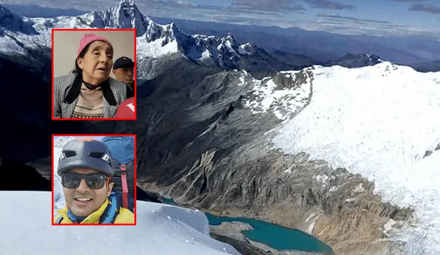 Tres familias en la incertidumbre tras la desaparición de tres jóvenes en el nevado Artesonraju, Áncash. Foto: composición LR/Kevinn García/Andes Climbing Expeditions Tres familias en la incertidumbre tras la desaparición de tres jóvenes en el nevado Artesonraju, Áncash. Foto: composición LR/Kevinn García/Andes Climbing Expeditions