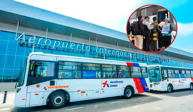 Ante la alta demanda de pasajeros, ATU evalúa implementar una nueva ruta para el AeroDirecto. Foto: Composición LR Ante la alta demanda de pasajeros, ATU evalúa implementar una nueva ruta para el AeroDirecto. Foto: Composición LR