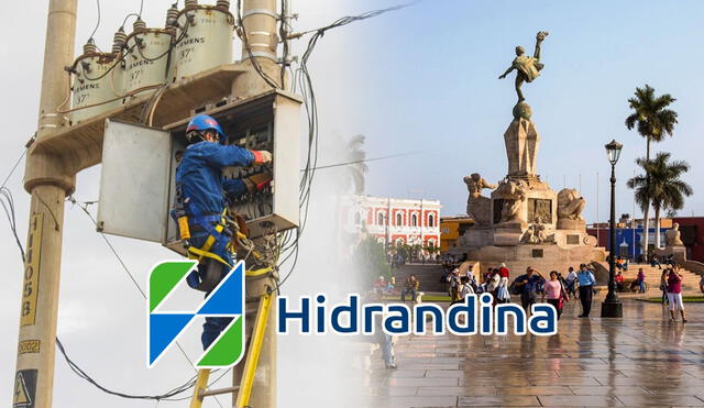 Hidrandina anuncia cortes de luz programados en Trujillo, La Libertad Hidrandina anuncia cortes de luz programados en Trujillo, La Libertad