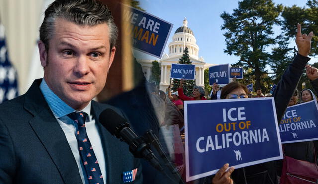 Pete Hegseth no descarta usar marines ante el aumento de protestas contra ICE en California por políticas migratorias.