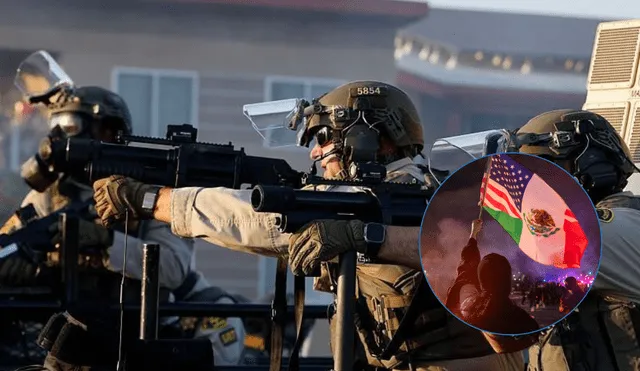 Donal Trump desplego a la Guardia Nacional en Los Ángeles tras intensificarse las protestas en en contra de las redadas de inmigración. Donal Trump desplego a la Guardia Nacional en Los Ángeles tras intensificarse las protestas en en contra de las redadas de inmigración.