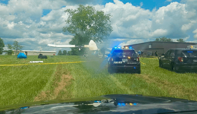 Una avioneta se estrelló en Tennesse, según informes de la policía local. Una avioneta se estrelló en Tennesse, según informes de la policía local.