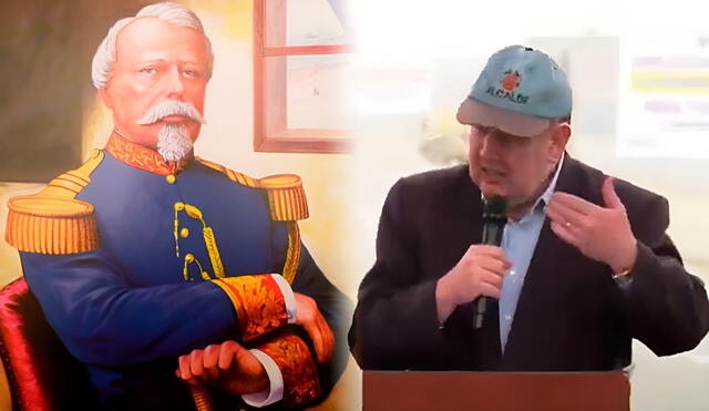 Rafael López Aliaga brindó sus cuestionadas declaraciones durante la inauguración del tramo de la autopista Ramiro Prialé. Foto: composición LR / TikTok/ @brigadaburn Rafael López Aliaga brindó sus cuestionadas declaraciones durante la inauguración del tramo de la autopista Ramiro Prialé. Foto: composición LR / TikTok/ @brigadaburn