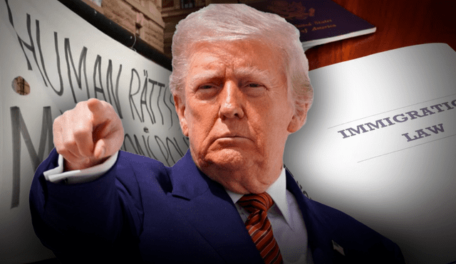 Donald Trump recurriría a una ley para regular la migración irregular en EEUU. Donald Trump recurriría a una ley para regular la migración irregular en EEUU.