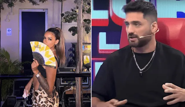 Pablo Heredia sorprendió al contar que se besó con Shirley Arica. Foto: Composición LR/Panamericana