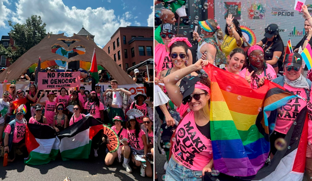 Comunidad LGBTQ se movilizó en favor de Palestina durante desfile del Orgullo Mundial. Comunidad LGBTQ se movilizó en favor de Palestina durante desfile del Orgullo Mundial.