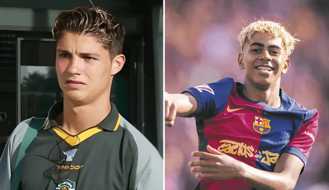 Cristiano a los 16 años jugaba en el Sporting de Lisboa de Portugal Cristiano a los 16 años jugaba en el Sporting de Lisboa de Portugal