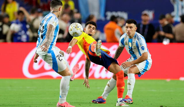 Argentina y Colombia no juegan entre sí desde el final de la Copa América 2024. Foto: AFP Argentina y Colombia no juegan entre sí desde el final de la Copa América 2024. Foto: AFP